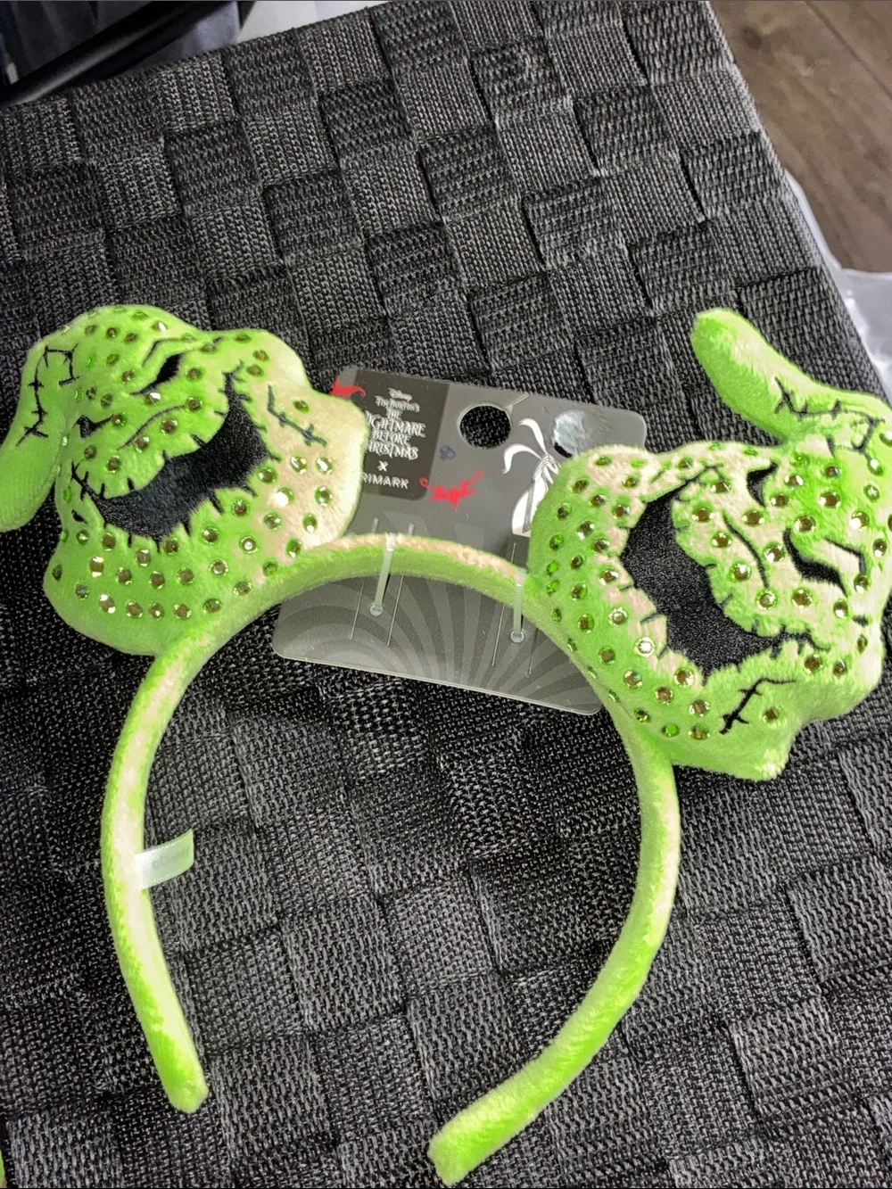Disney NBC Oogie boogie rhinestone ears